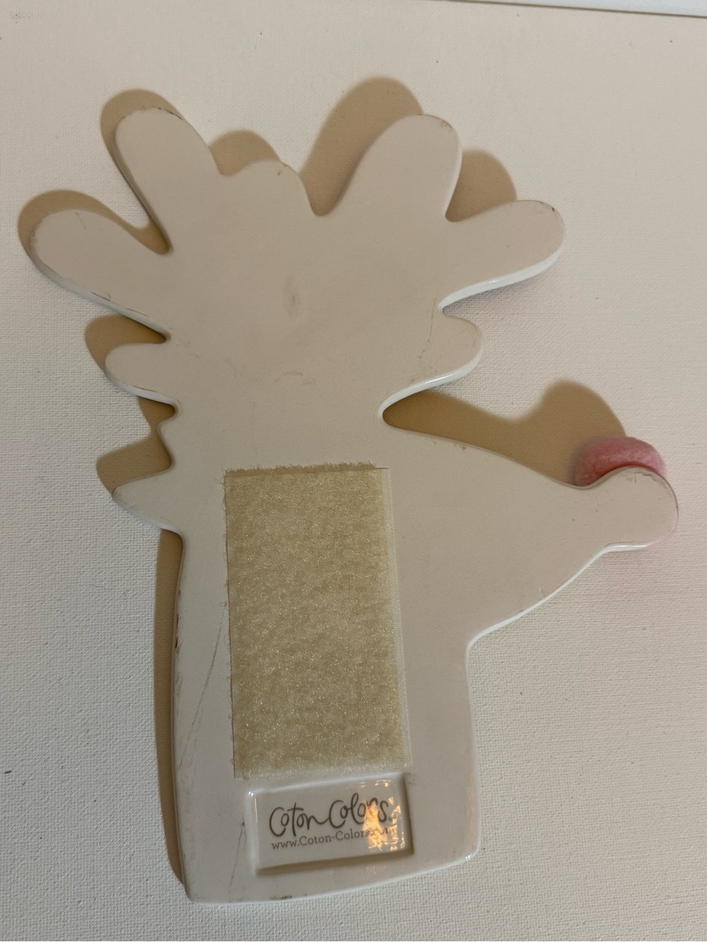 Coton Colors Happy Everything MINI-BLTZN Striped Reindeer Attachment - Retired - Picture 3 of 3